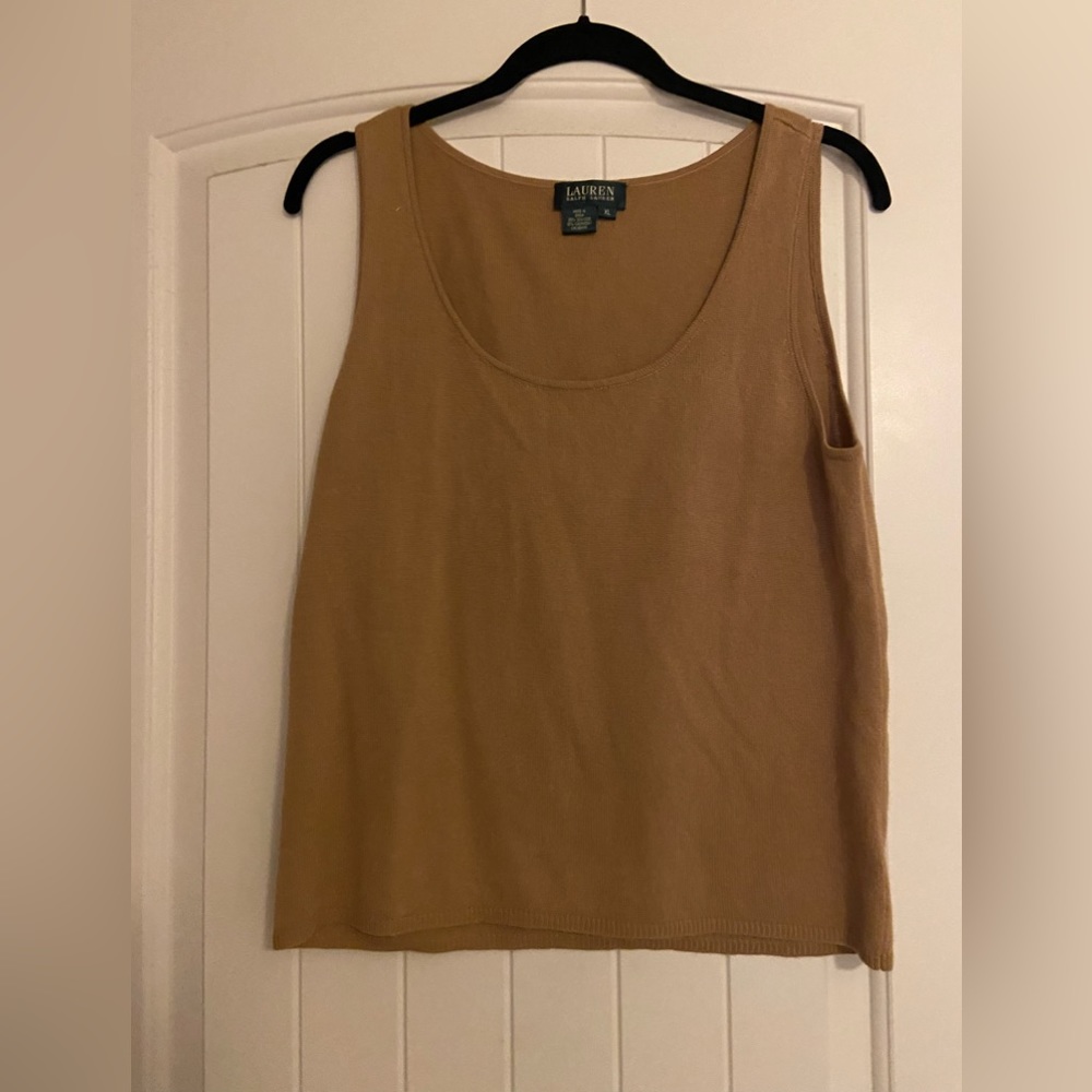Silk and Cashmere tank